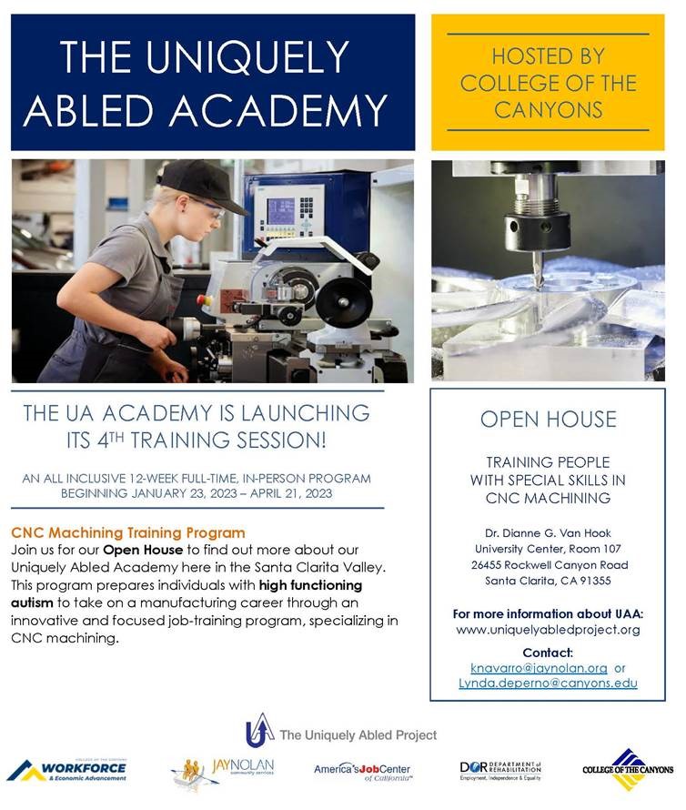 Registration Is Now Open For The Uniquely Abled Academy UAA Winter 
